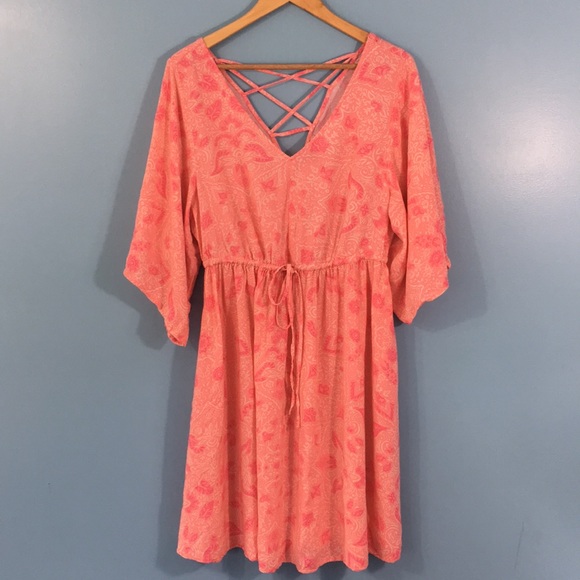 torrid Dresses & Skirts - Torrid Criss Cross Back Drawstring Waist dress